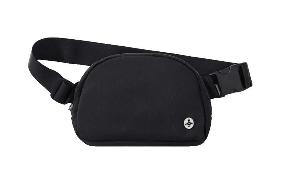 Halara Black Casual Athleisure Waist Bag Fanny Pack Belt Bag Adjustable NEW